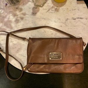 Leather crossbody bag